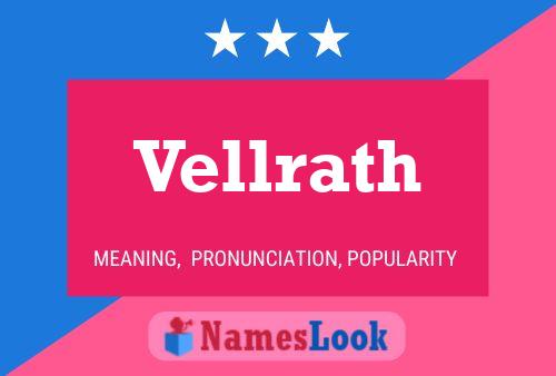 Vellrath Namensposter