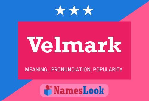 Velmark Namensposter