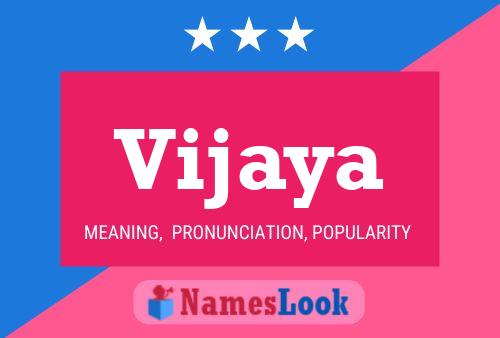 Vijaya Namensposter