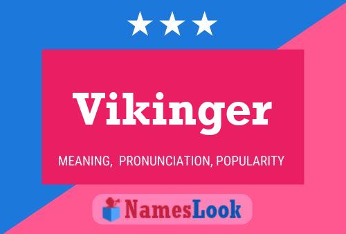 Vikinger Namensposter