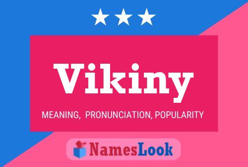 Vikiny Namensposter