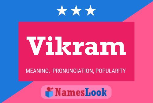 Vikram Namensposter