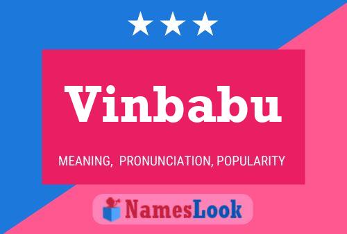 Vinbabu Namensposter