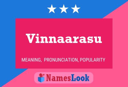 Vinnaarasu Namensposter