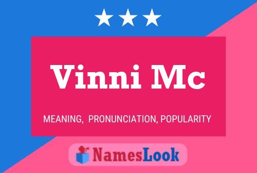 Vinni Mc Namensposter