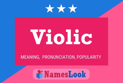 Violic Namensposter