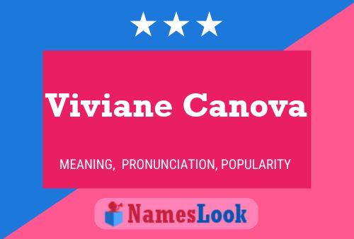 Viviane Canova Namensposter