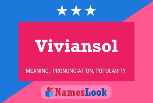 Viviansol Namensposter