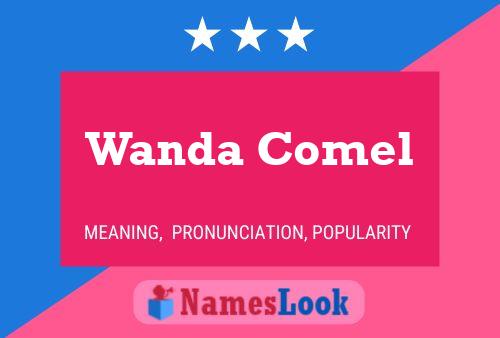 Wanda Comel Namensposter