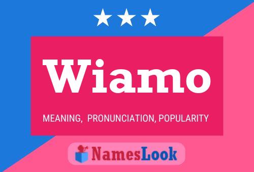 Wiamo Namensposter