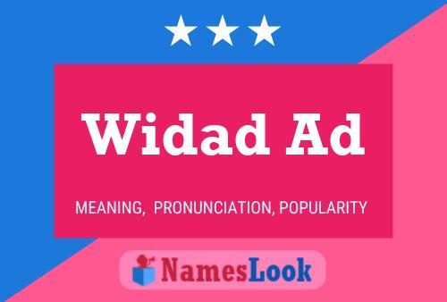 Widad Ad Namensposter