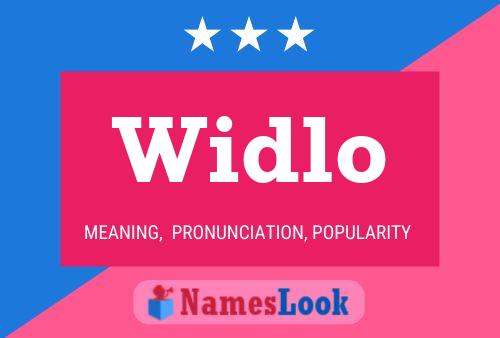 Widlo Namensposter