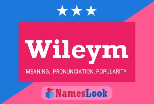 Wileym Namensposter