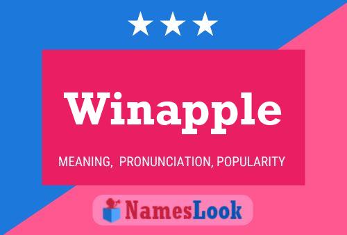 Winapple Namensposter