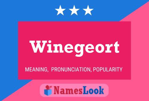 Winegeort Namensposter