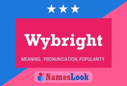 Wybright Namensposter