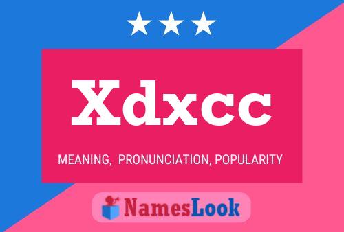 Xdxcc Namensposter