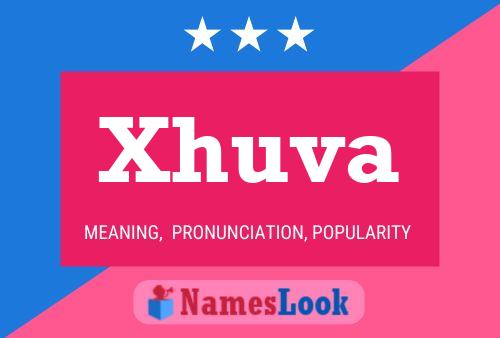 Xhuva Namensposter