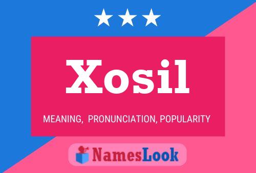 Xosil Namensposter