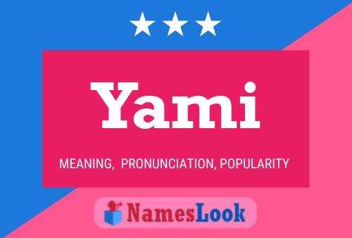 Yami Namensposter