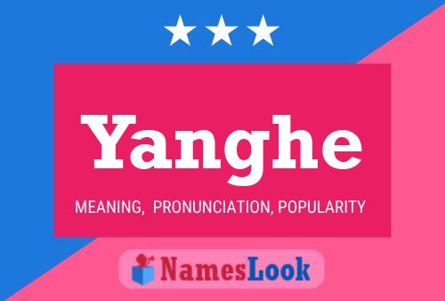 Yanghe Namensposter