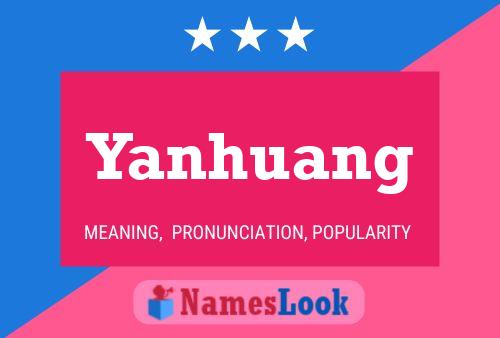 Yanhuang Namensposter