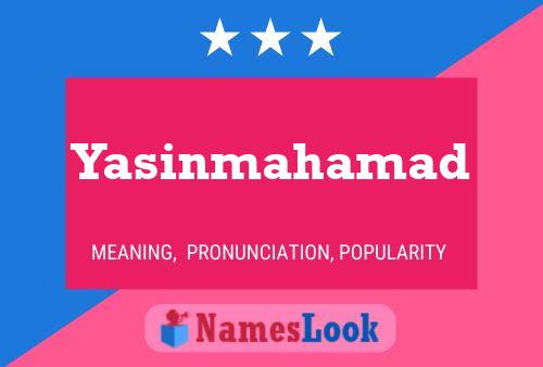 Yasinmahamad Namensposter