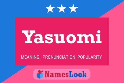 Yasuomi Namensposter