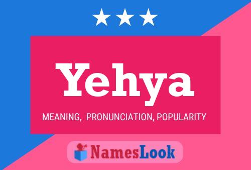 Yehya Namensposter