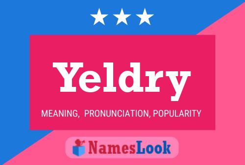 Yeldry Namensposter