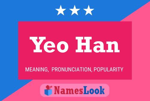 Yeo Han Namensposter