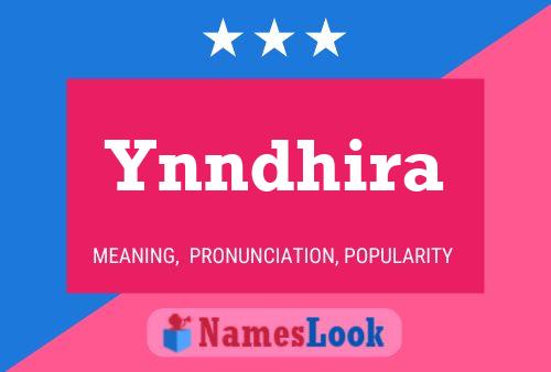 Ynndhira Namensposter