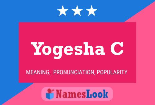 Yogesha C Namensposter