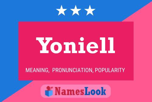 Yoniell Namensposter