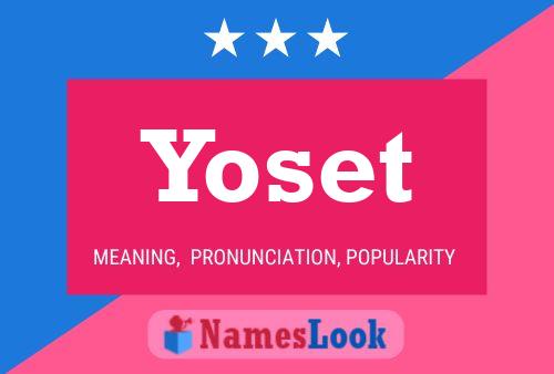 Yoset Namensposter