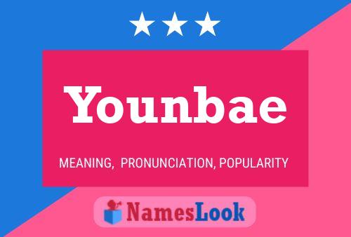 Younbae Namensposter