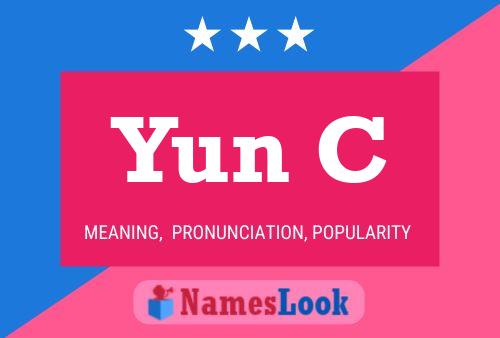 Yun C Namensposter