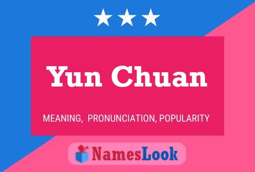 Yun Chuan Namensposter