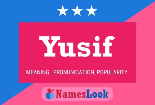 Yusif Namensposter