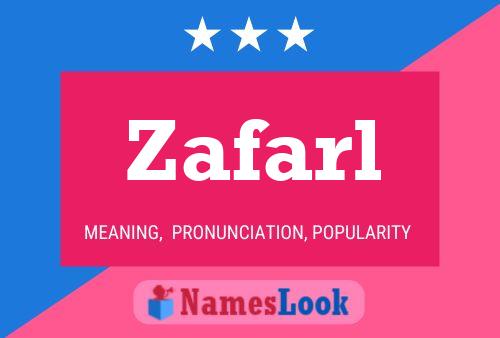 Zafarl Namensposter