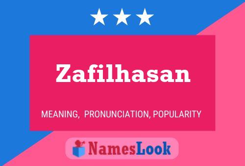 Zafilhasan Namensposter