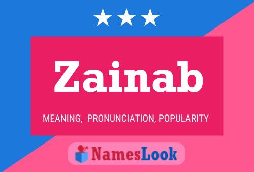 Zainab Namensposter