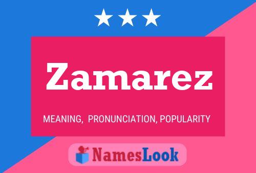 Zamarez Namensposter