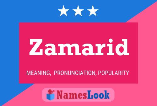 Zamarid Namensposter