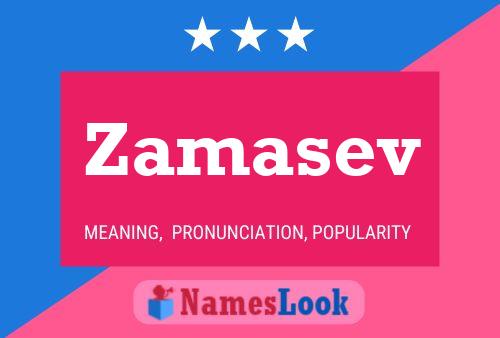 Zamasev Namensposter