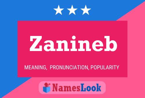 Zanineb Namensposter