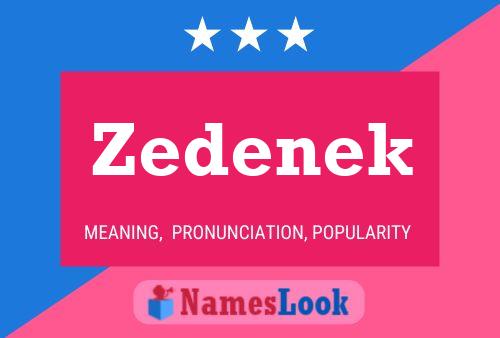 Zedenek Namensposter