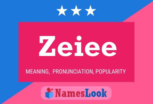 Zeiee Namensposter