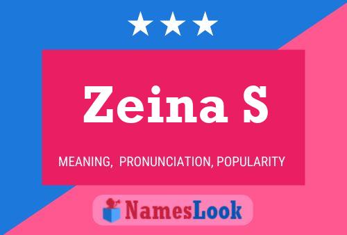 Zeina S Namensposter