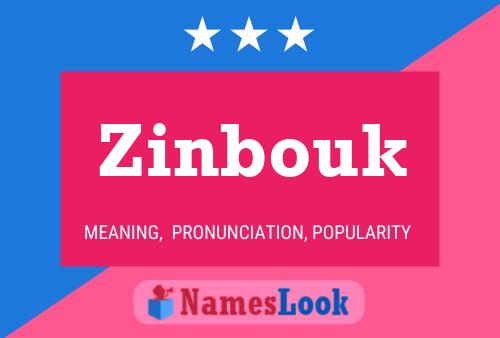 Zinbouk Namensposter